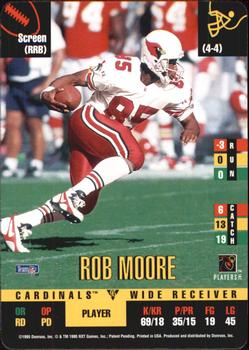1995 Donruss Red Zone Update #NNO Rob Moore Front