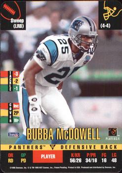1995 Donruss Red Zone Update #NNO Bubba McDowell Front