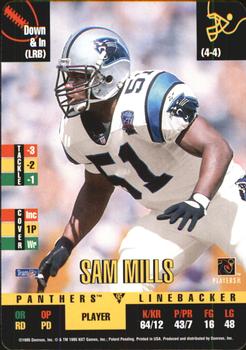 1995 Donruss Red Zone Update #NNO Sam Mills Front