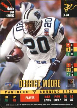 1995 Donruss Red Zone Update #NNO Derrick Moore Front