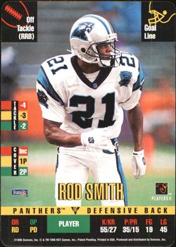 1995 Donruss Red Zone Update #NNO Rod Smith Front