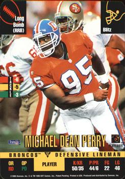 1995 Donruss Red Zone Update #NNO Michael Dean Perry Front
