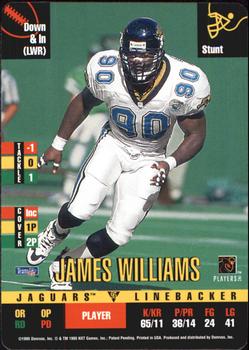 1995 Donruss Red Zone Update #NNO James Williams Front