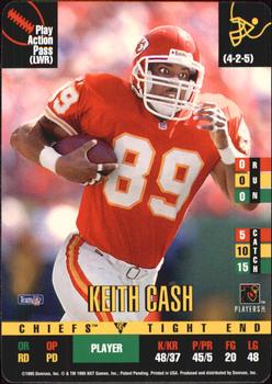 1995 Donruss Red Zone Update #NNO Keith Cash Front