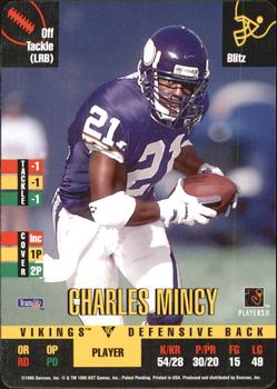 1995 Donruss Red Zone Update #NNO Charles Mincy Front