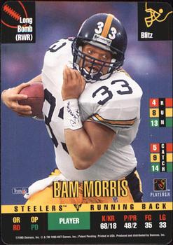 1995 Donruss Red Zone Update #NNO Bam Morris Front