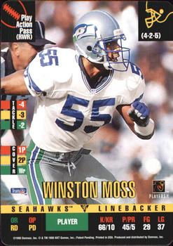 1995 Donruss Red Zone Update #NNO Winston Moss Front