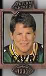 1994 Action Packed Badge of Honor Pins #NNO Brett Favre Front