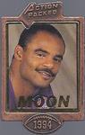 1994 Action Packed Badge of Honor Pins #NNO Warren Moon Front