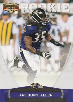 2011 Panini Gridiron Gear #158 Anthony Allen Front