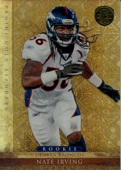 2011 Panini Gold Standard #216 Nate Irving Front