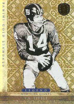 2011 Panini Gold Standard #138 Y.A. Tittle Front