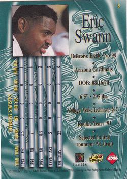 1997 Collector's Edge Masters - Retail #5 Eric Swann Back