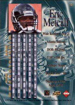1997 Collector's Edge Masters - Retail #13 Eric Metcalf Back