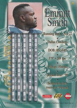 1997 Collector's Edge Masters - Retail #71 Emmitt Smith Back