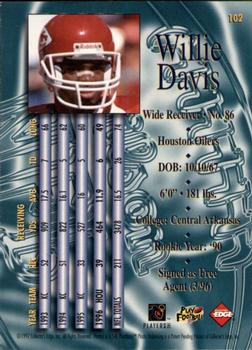 1997 Collector's Edge Masters - Retail #102 Willie Davis Back