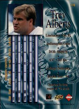 1997 Collector's Edge Masters - Retail #110 Trev Alberts Back
