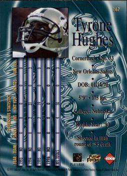 1997 Collector's Edge Masters - Retail #167 Tyrone Hughes Back