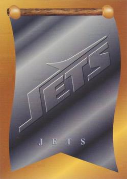 1997 Collector's Edge Masters - Retail #177 Jets Flag Front