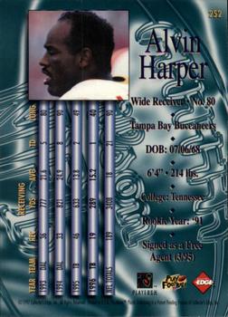 1997 Collector's Edge Masters - Retail #252 Alvin Harper Back