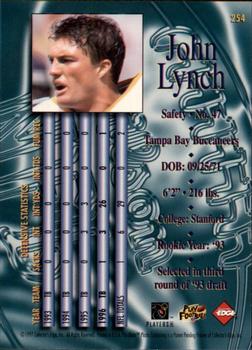 1997 Collector's Edge Masters - Retail #254 John Lynch Back