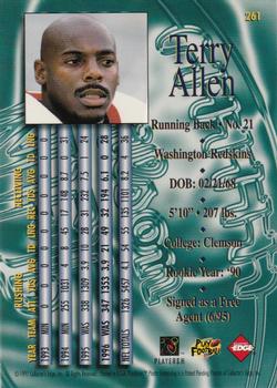 1997 Collector's Edge Masters - Retail #261 Terry Allen Back