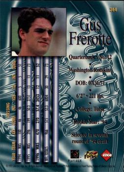 1997 Collector's Edge Masters - Retail #264 Gus Frerotte Back