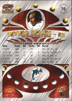1997 Pacific Revolution - Platinum Blue #75 Irving Spikes Back
