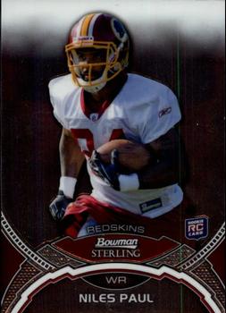 2011 Bowman Sterling #9 Niles Paul Front