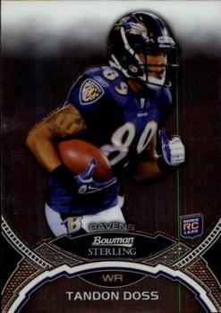 2011 Bowman Sterling #13 Tandon Doss Front