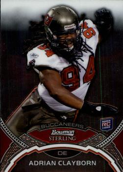 2011 Bowman Sterling #43 Adrian Clayborn Front