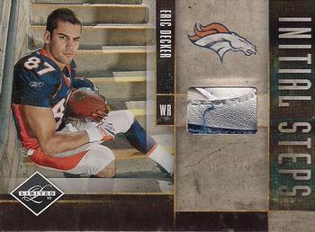 2010 Panini Limited - Initial Steps Shoes #11 Eric Decker  Front