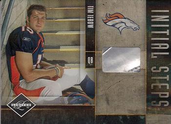 2010 Panini Limited - Initial Steps Shoes #20 Tim Tebow  Front
