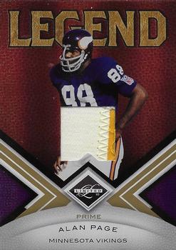 2010 Panini Limited - Threads Prime #101 Alan Page Front