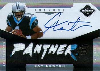 2011 Panini Limited #201 Cam Newton Front