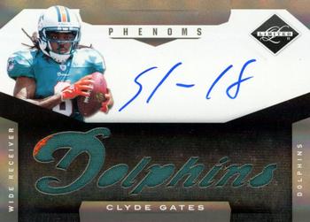 2011 Panini Limited #230 Clyde Gates Front