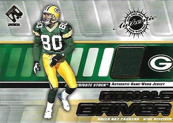 2001 Pacific Private Stock - Game Worn Gear #59 Donald Driver Front