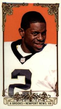 2001 Pacific Private Stock - PS-2001 Small Card Numbers #61 Aaron Brooks Front
