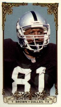 2001 Pacific Private Stock - PS-2001 Small Card Numbers #71 Tim Brown Front