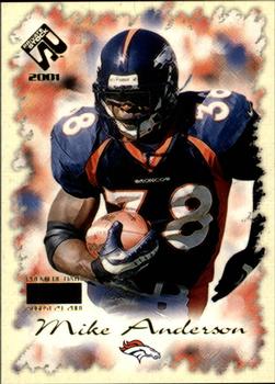 2001 Pacific Private Stock - Premiere Date #29 Mike Anderson Front