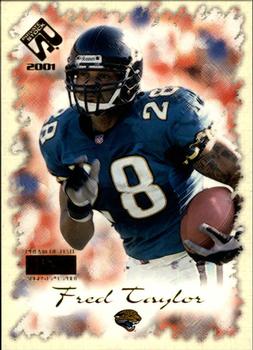 2001 Pacific Private Stock - Premiere Date #44 Fred Taylor Front