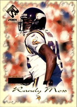 2001 Pacific Private Stock - Premiere Date #54 Randy Moss Front