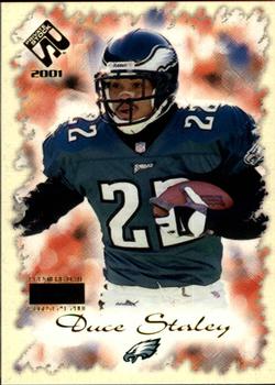2001 Pacific Private Stock - Premiere Date #75 Duce Staley Front