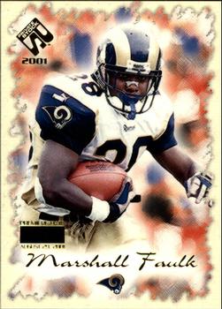 2001 Pacific Private Stock - Premiere Date #80 Marshall Faulk Front
