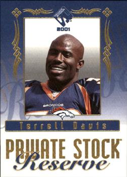 2001 Pacific Private Stock - Reserve #5 Terrell Davis Front