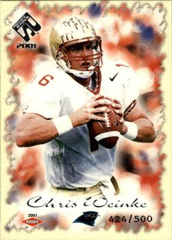 2001 Pacific Private Stock - Retail #114 Chris Weinke Front