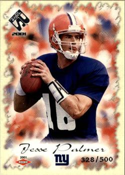2001 Pacific Private Stock - Retail #145 Jesse Palmer Front