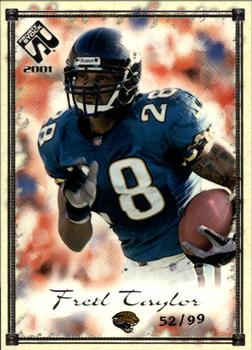 2001 Pacific Private Stock - Silver Framed #44 Fred Taylor Front