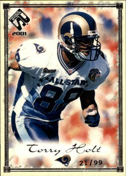 2001 Pacific Private Stock - Silver Framed #81 Torry Holt Front