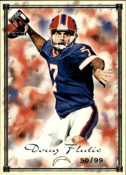 2001 Pacific Private Stock - Silver Framed #84 Doug Flutie Front